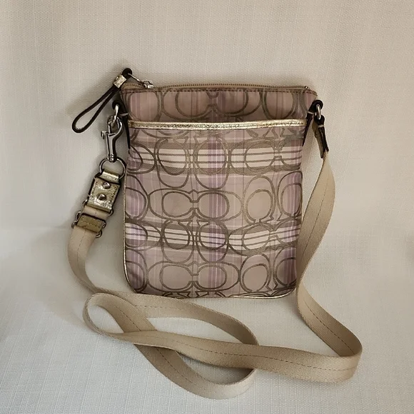 Coach Signature C Small Crossbody Bag - Picture 1 of 8